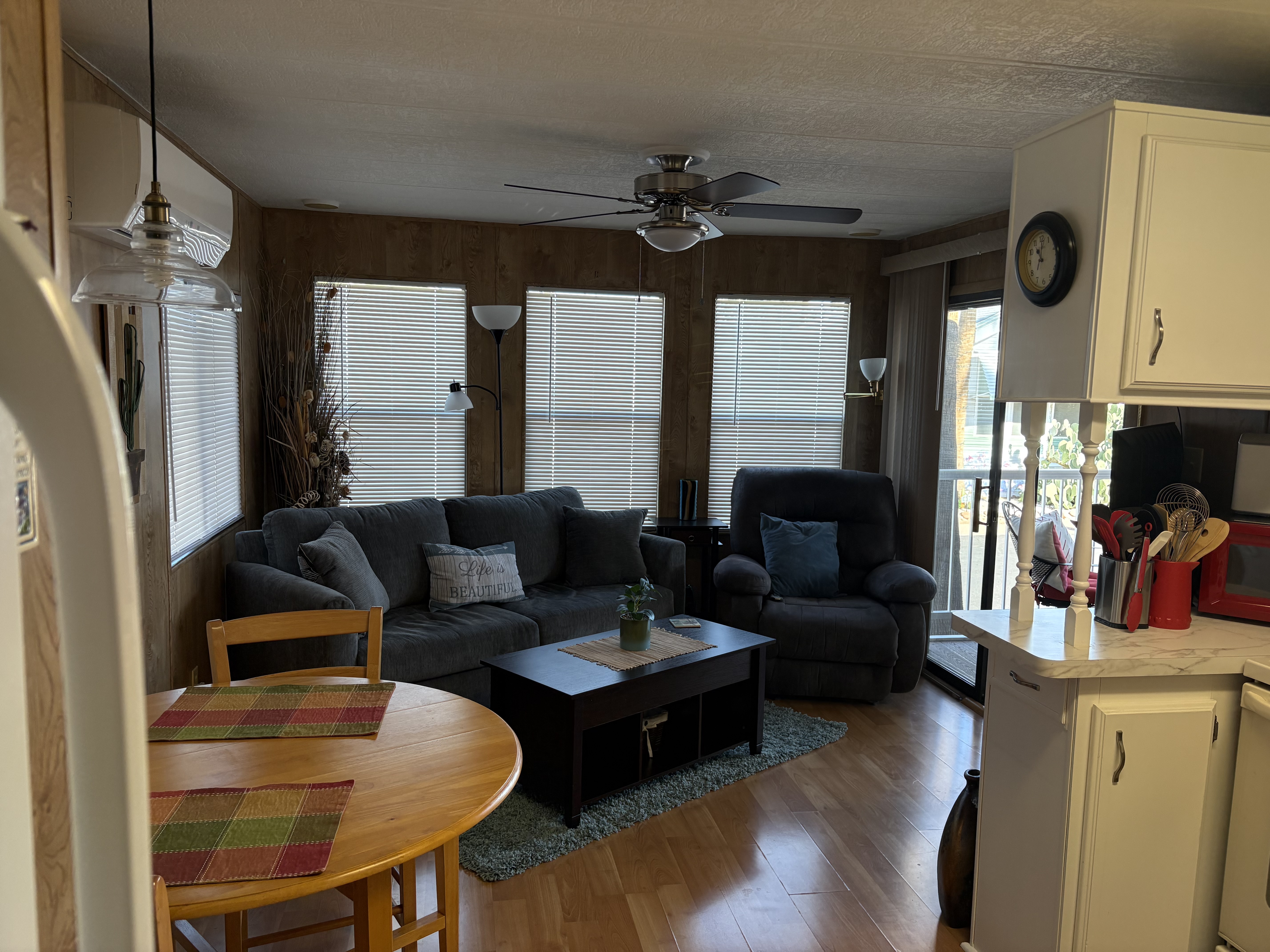 Living room from a second angle