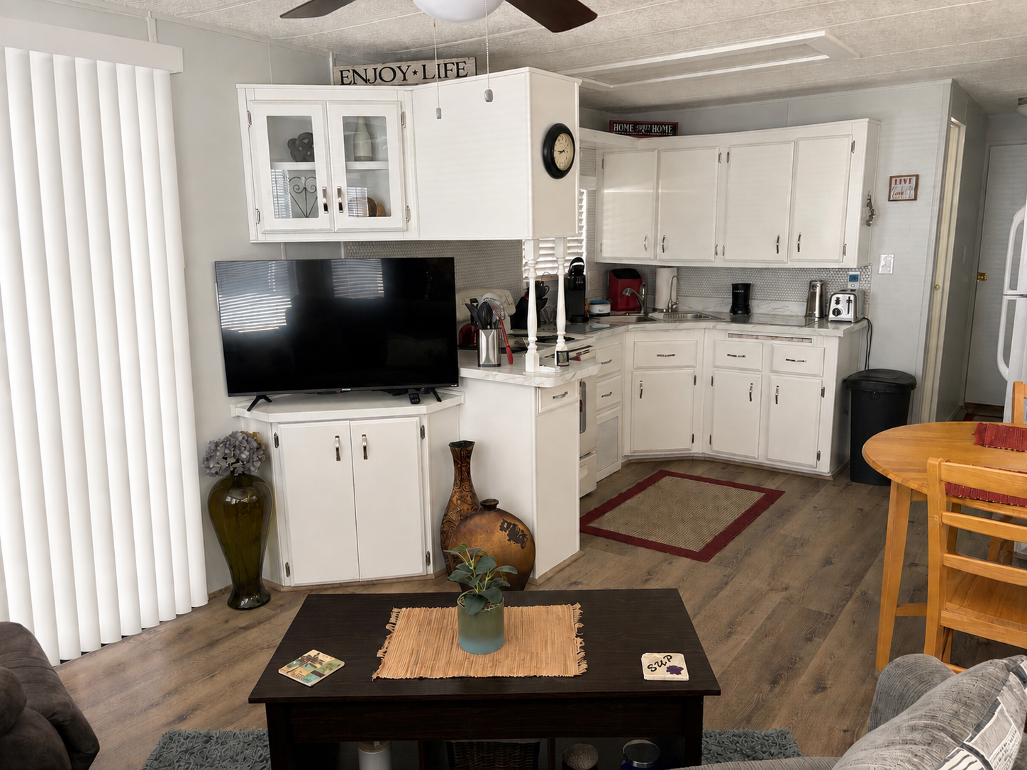 Furnished living room
